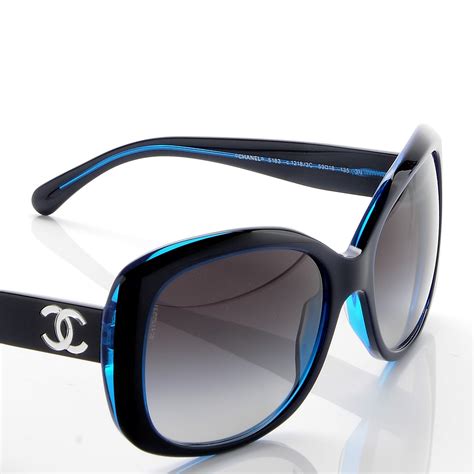 chanel sun glasses blue ref đ ô|Women's Designer CHANEL Sunglasses .